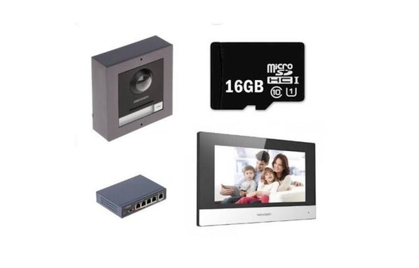 Hikvision DS-KIS602-B 2MP IP intercom kit
