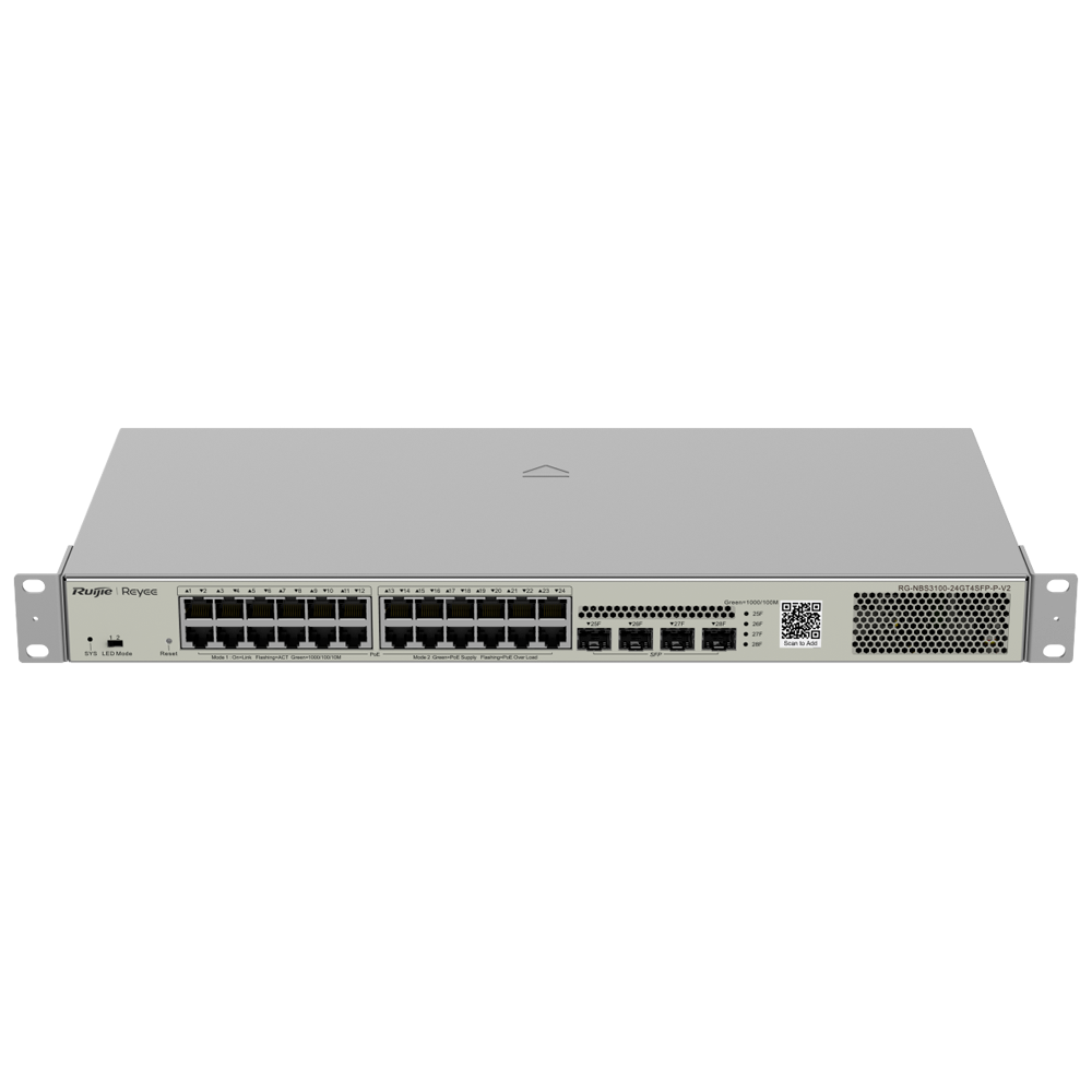 Reyee Switch Cloud Layer 2 RG-NBS3100-24GT4SFP-V2