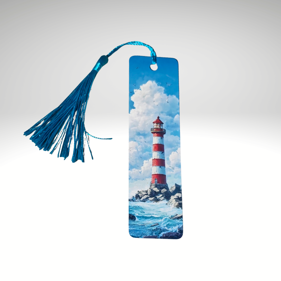 Lighthouse Double Sided Bookmark