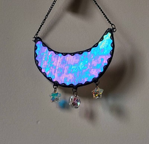 Crecent Moon - Black or White