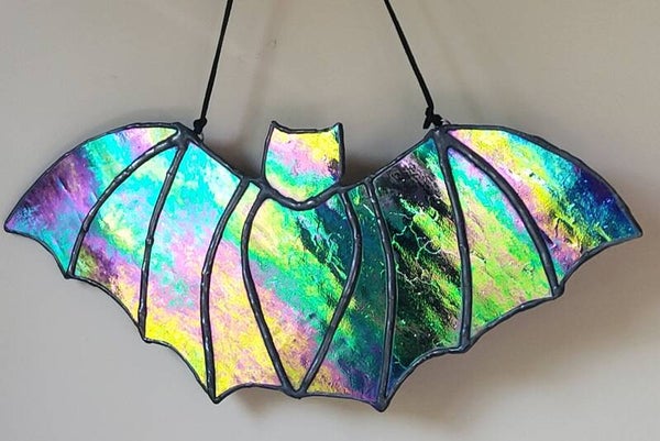 Amazingly vibrant Iridescent Flying Bat