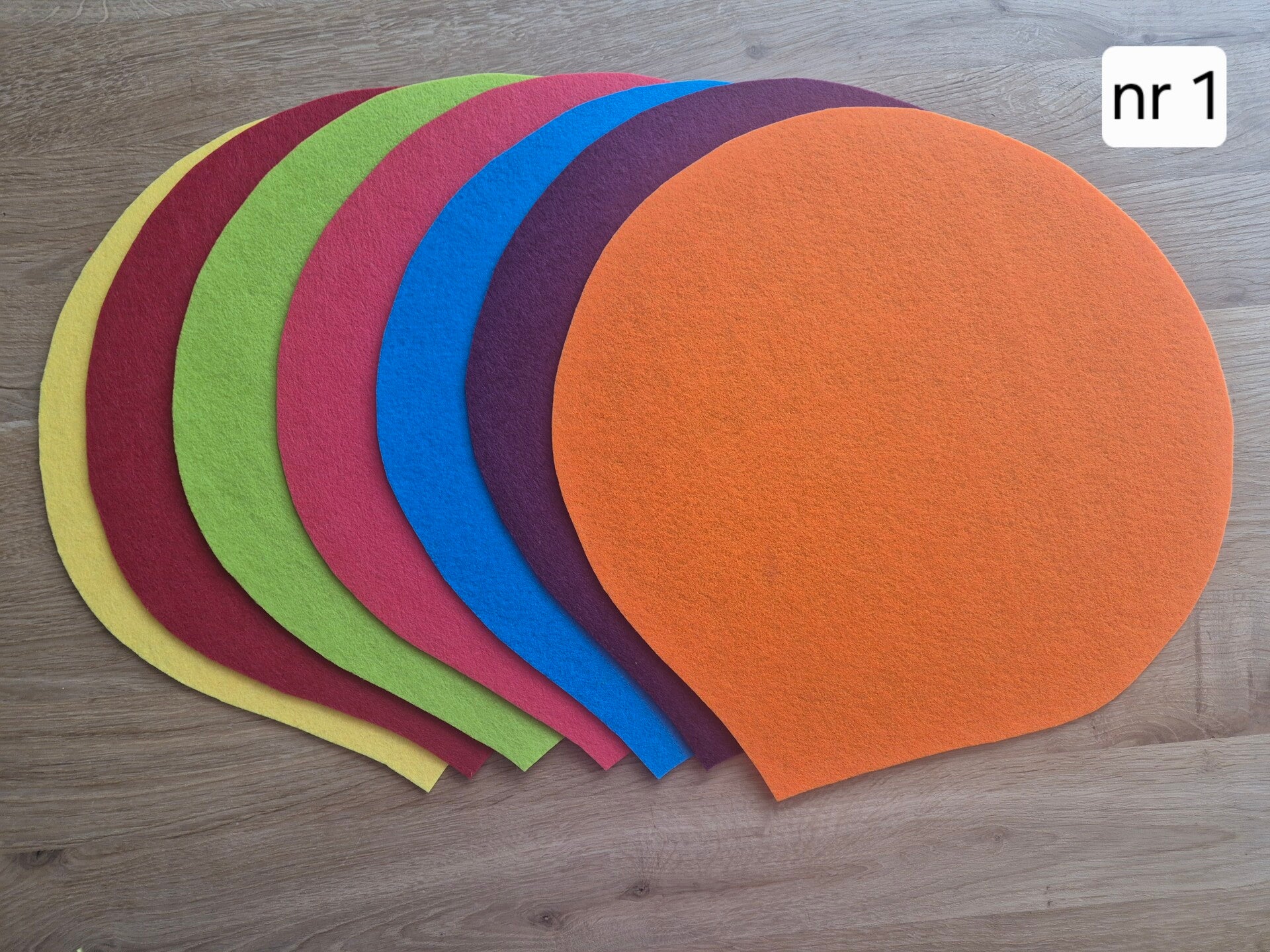 set van 7 vloerankers