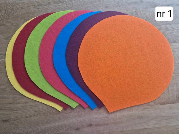 set van 7 vloerankers