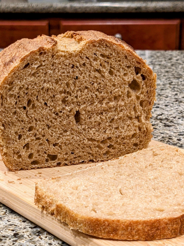 100% Whole Wheat Sourdough Bread*