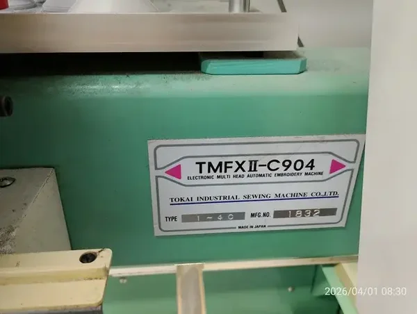 Bordadora Tajima TMFX II C904
