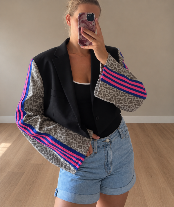 Adidas blazer cropped