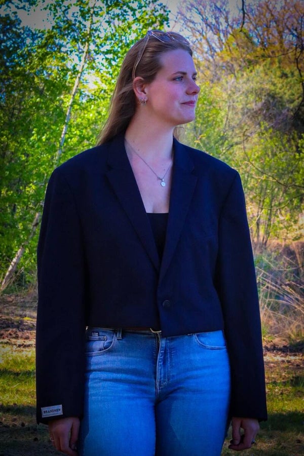 Cropped elastiek