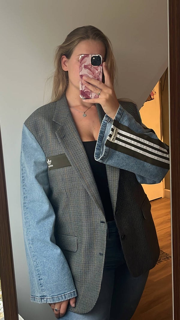 Adidas blazer d. Groen