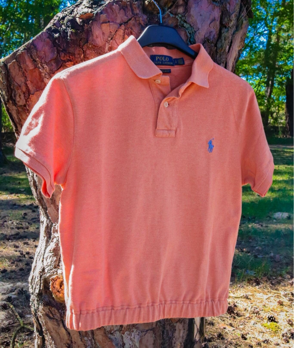 RL cropped polo