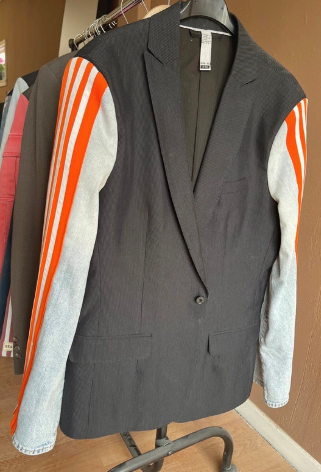 Adidas blazer oranje