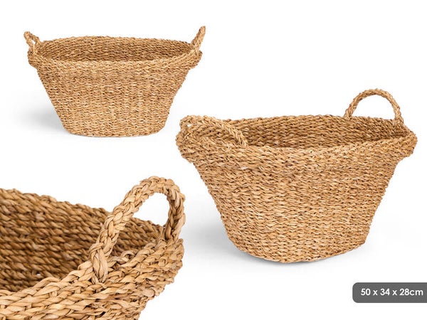 CESTO ASA OVALADO MED BORDE ASAS 42861