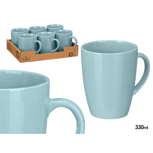 JARRA MUG AZUL CLARO 330ML- 10720