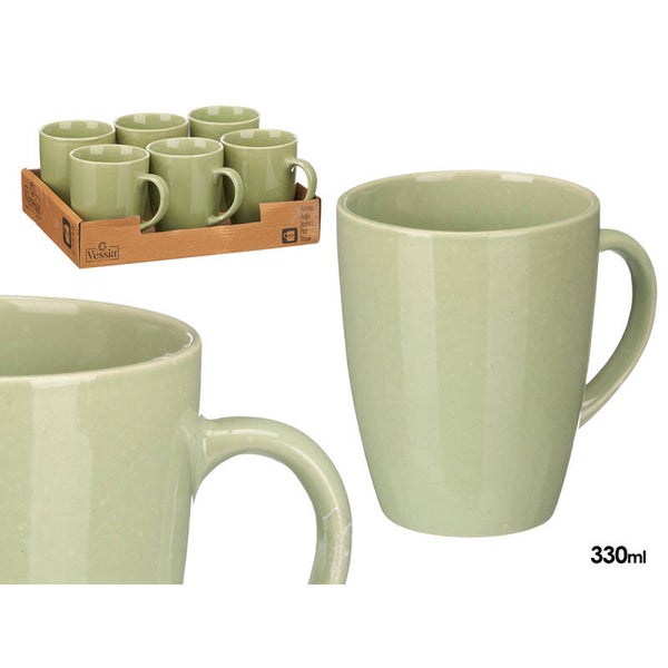 JARRA MUG VERDE MENTA 330 ML 10125