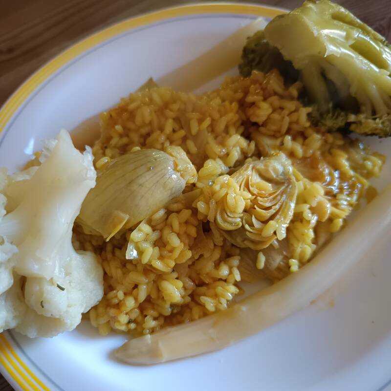 Arroz de la huerta