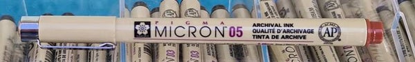 Brown Ink Pen Size .05 Pigma Micron Series Pen