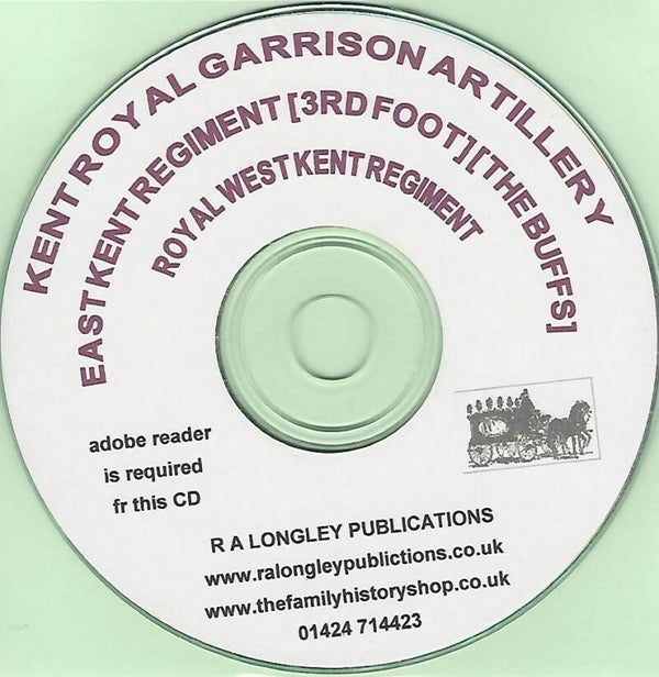 Kent Regiments [X 3] Attestation Indexes 1872 – 1913
