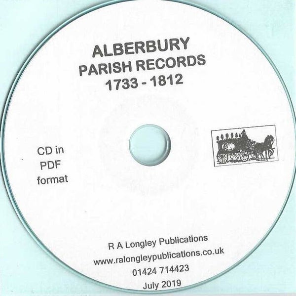 Alberbury Parish Records 1733 - 1812