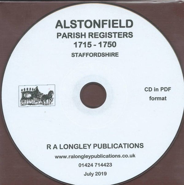 Alstonfield Parish Records 1715 to 1750