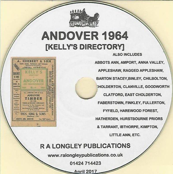 Andover 1964 Directory [Kelly’s]