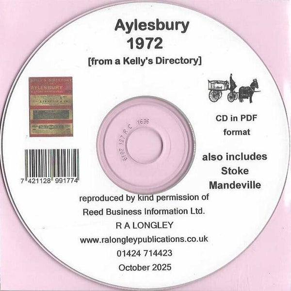 Aylesbury 1972 Directory inc. Stoke Mandeville