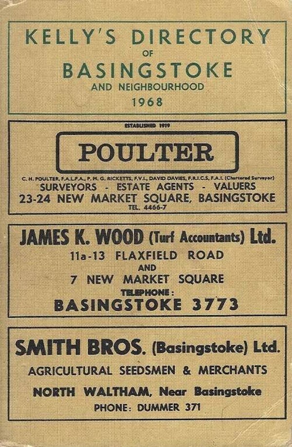 Basingstoke 1968 Directory [Kelly's]