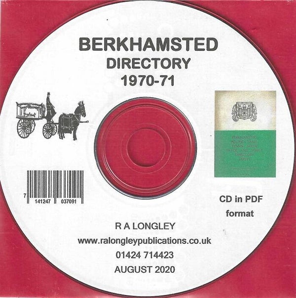 Berkhamsted Directory and Guide 1970/71