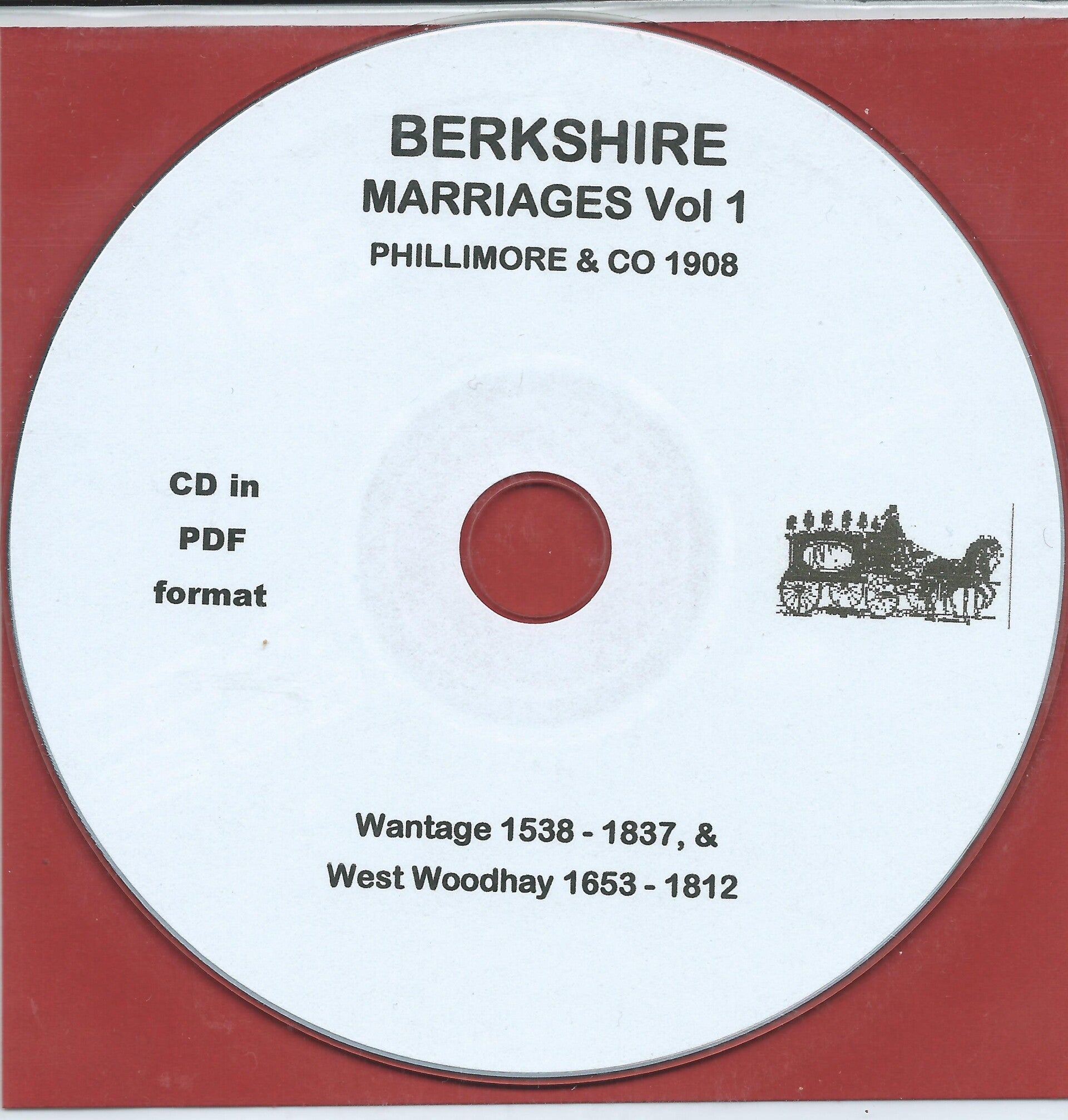 Berkshire Marriages Volume 1