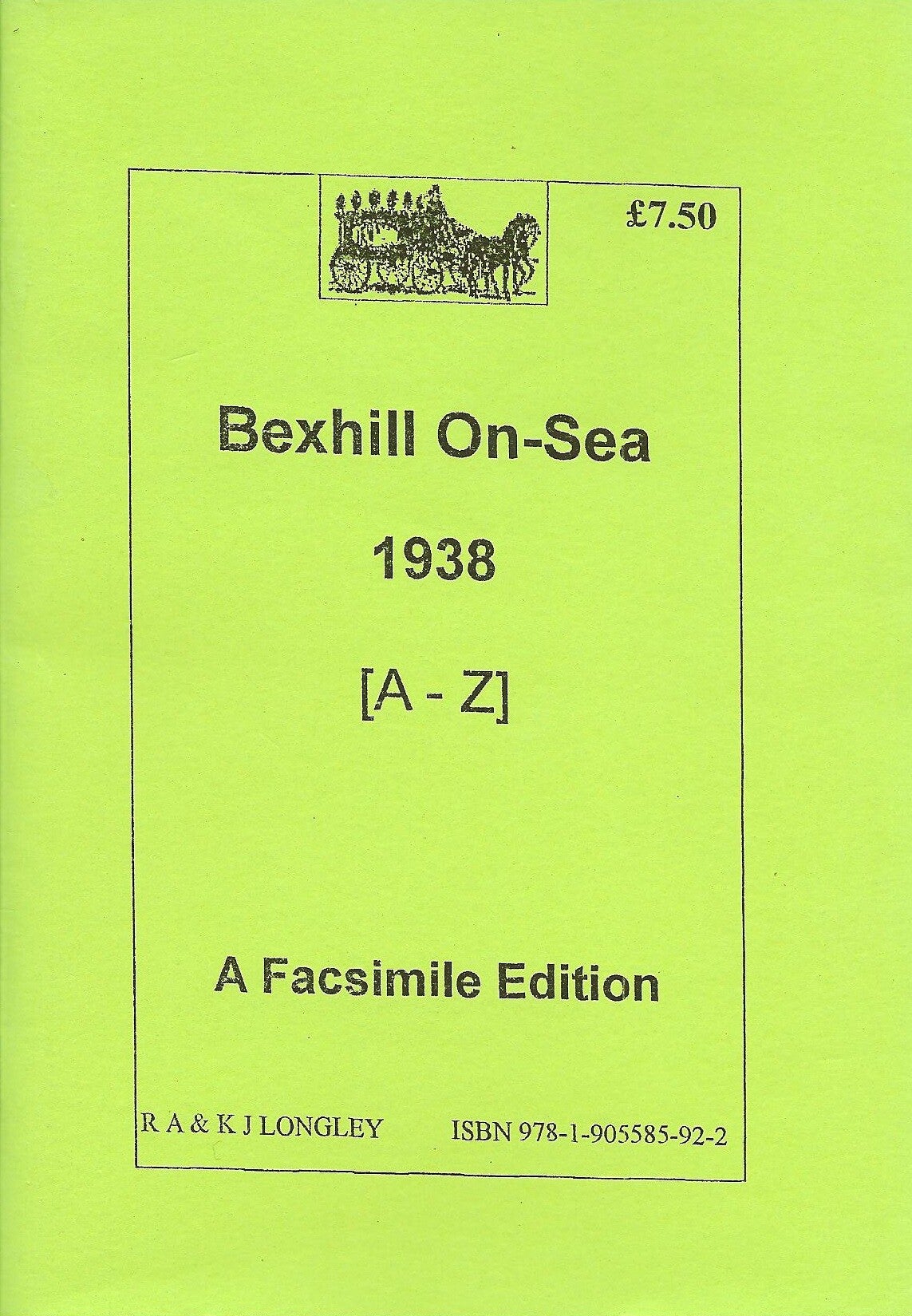 Bexhill General Directory 1938 A - Z