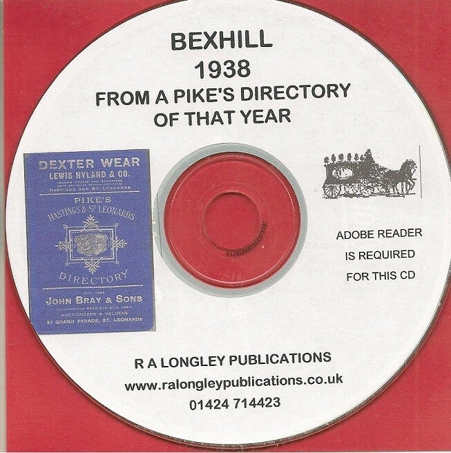 Bexhill 1938 Directory [Pike's]