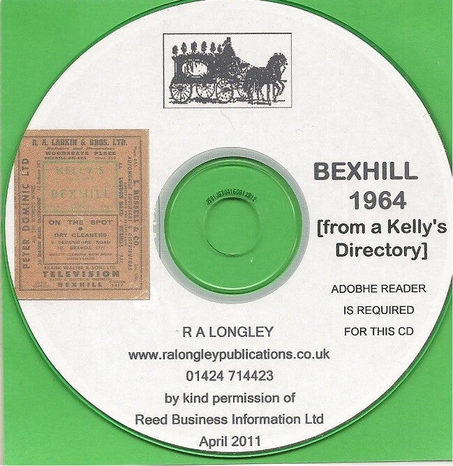 Bexhill 1964 Directory [Kelly's]