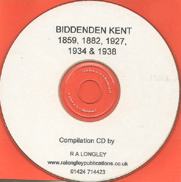 Biddenden Compilation 1859 - 1938