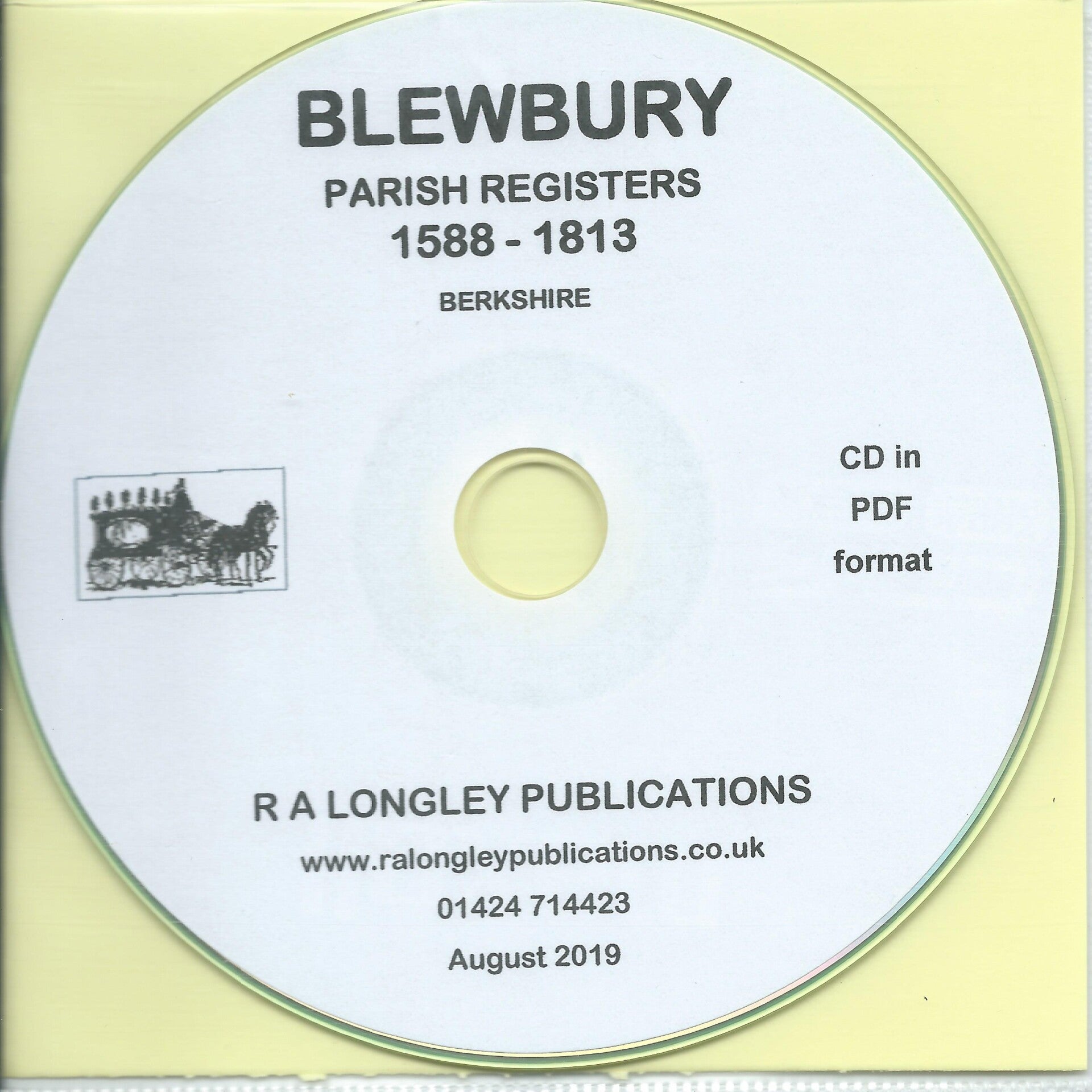 Blewbury Parish Registers 1588 to 1813