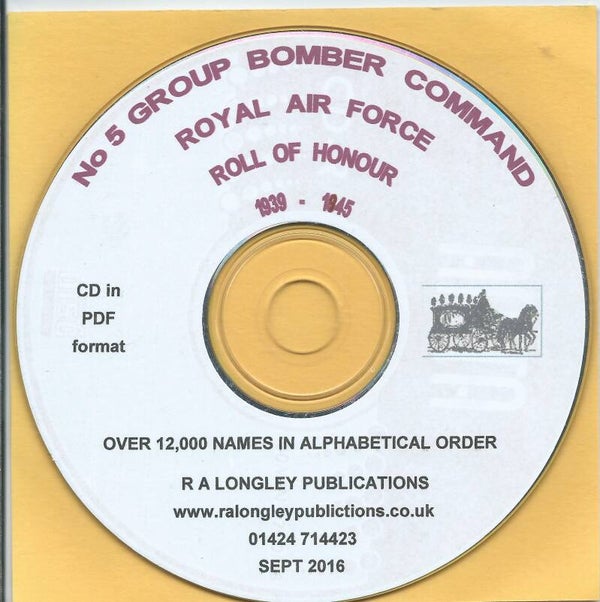 Bomber Command [RAF No.5 Group] Roll of Honour 1939 – 1945