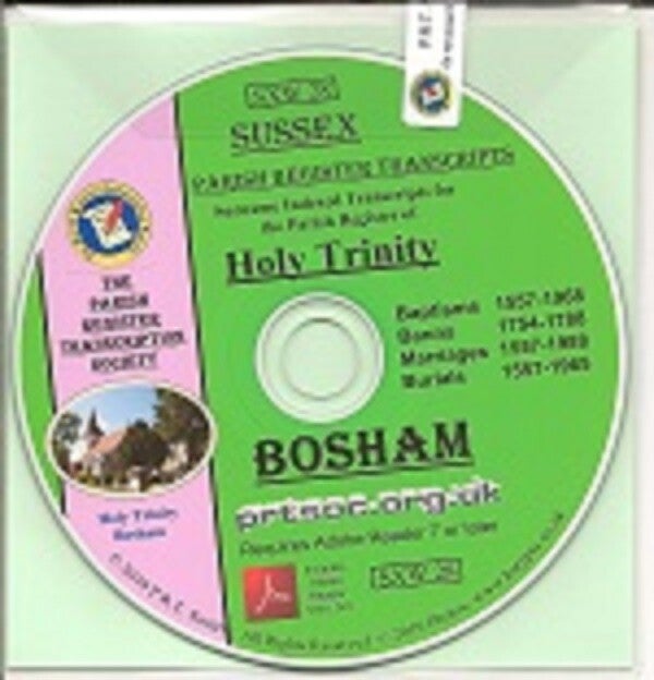 Bosham Parish Records 1557 to 1988
