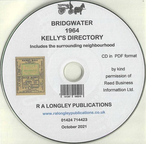 Bridgwater 1964 Directory [kelly's]