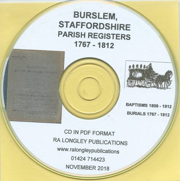 Burslem Parish Records 1767 - 1812