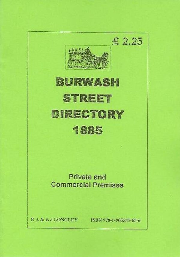 Burwash Street Directory 1885 [Pike's]