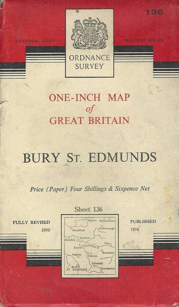 Bury St. Edmunds [O/S No. 136] 1956