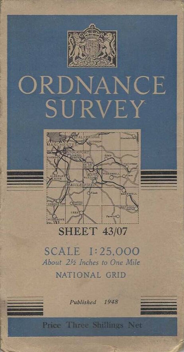 Buxton [O/S Map No. 43/07] 1948