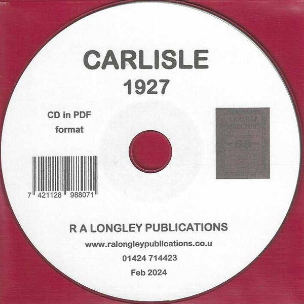 Carlisle 1927 Directory [Robertson's]