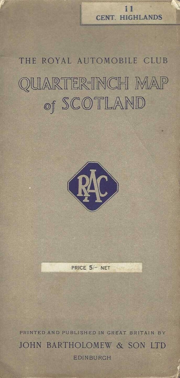 Central Highlands [No. 11] R A C Map