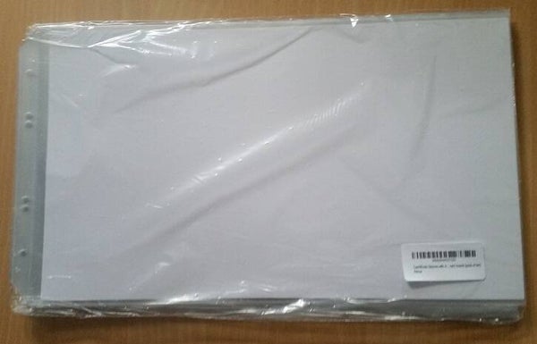 Certificate Sleeves and Acid Free Card Inserts