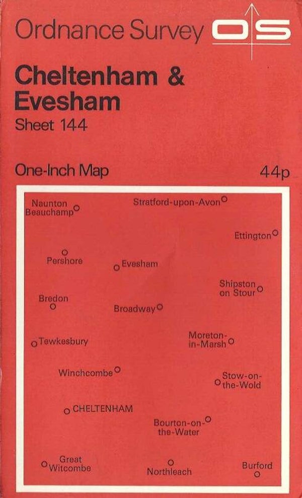 Cheltenham & Evesham [O/S No. 144]
