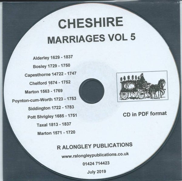 Cheshire Marriages Vol.5