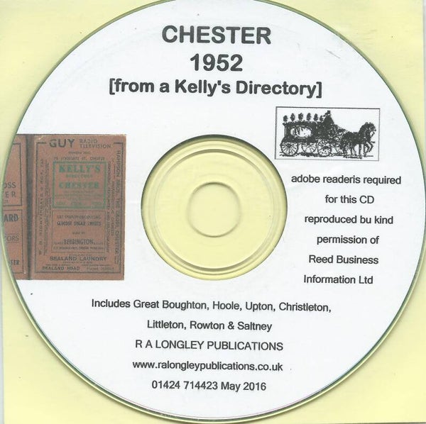Chester 1952 Directory [Kelly's]