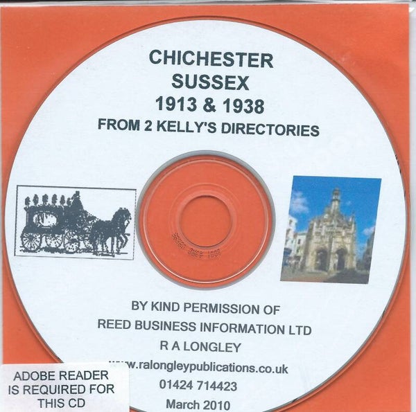 Chichester 1913 & 1938 Directories [Kelly's]
