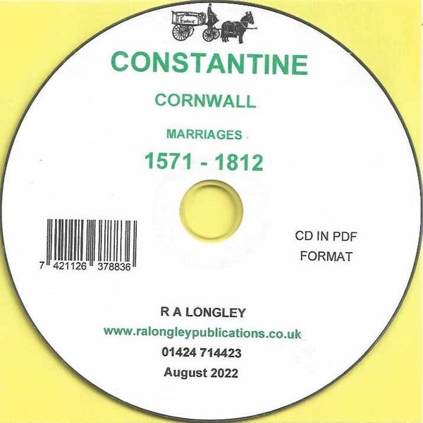 Constantine Marriages 1571 to 1812