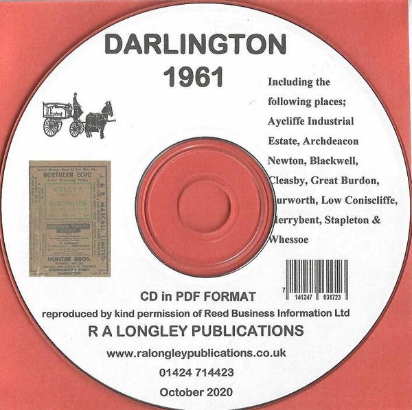 Darlington Directory 1961 [Kelly's]