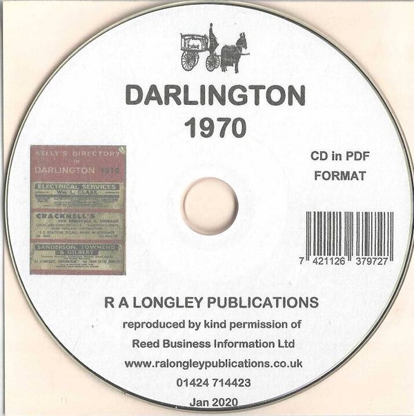 Darlington Directory 1970 [Kelly's]