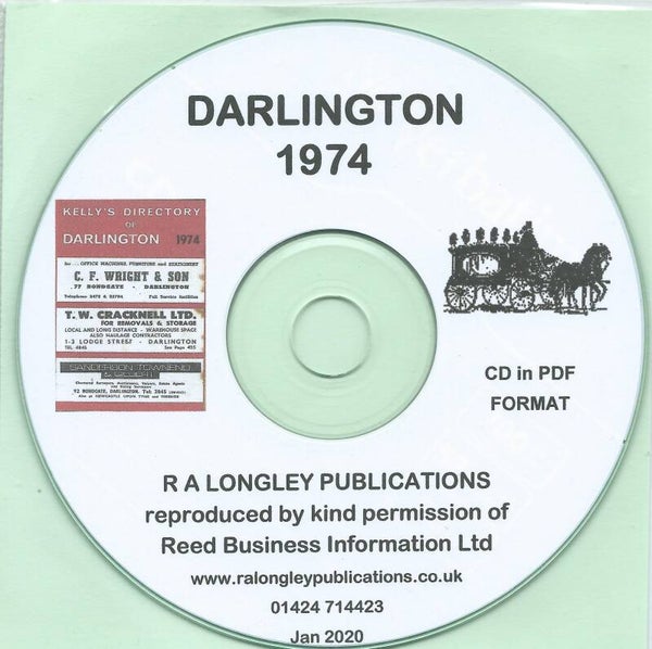 Darlington Directory 1974 [Kelly's]